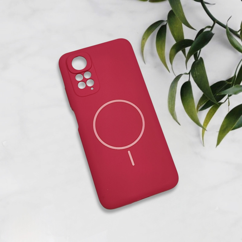 قاب سیلیکونی اورجینال طرح مگ سیف Xiaomi Redmi Note 11 4G / Note 11s