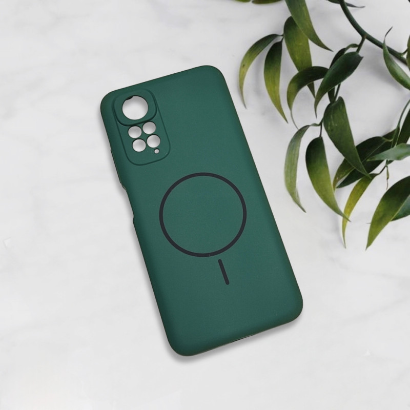 قاب سیلیکونی اورجینال طرح مگ سیف Xiaomi Redmi Note 11 4G / Note 11s