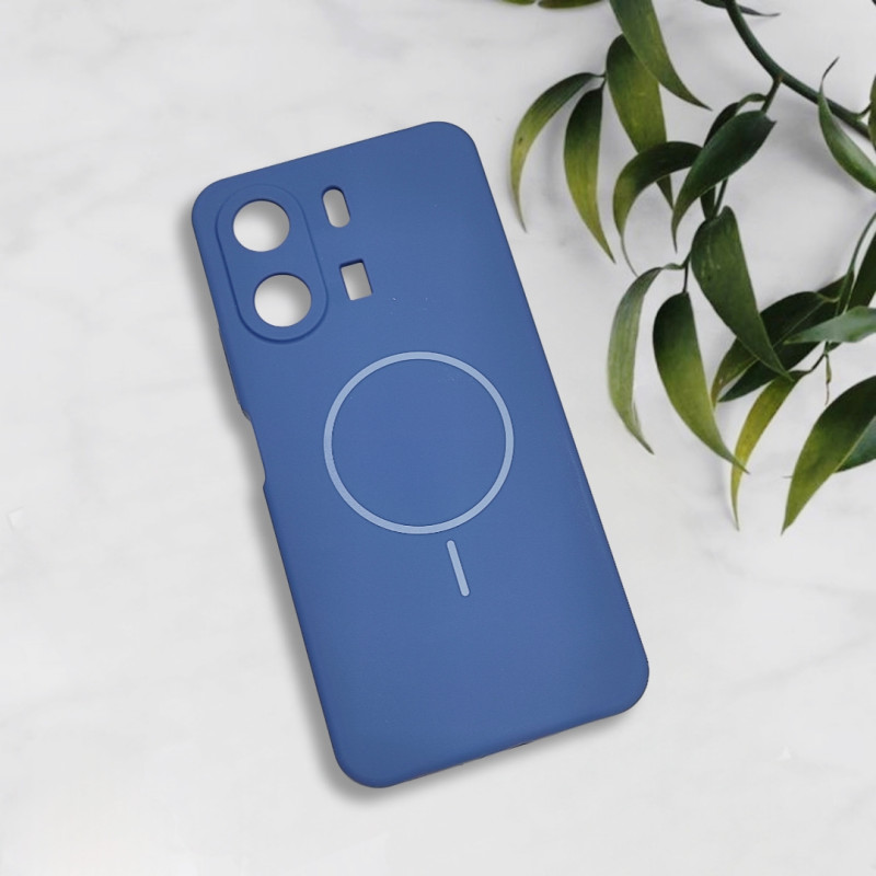 قاب سیلیکونی اورجینال طرح مگ سیف Xiaomi Redmi 13C / Poco C65