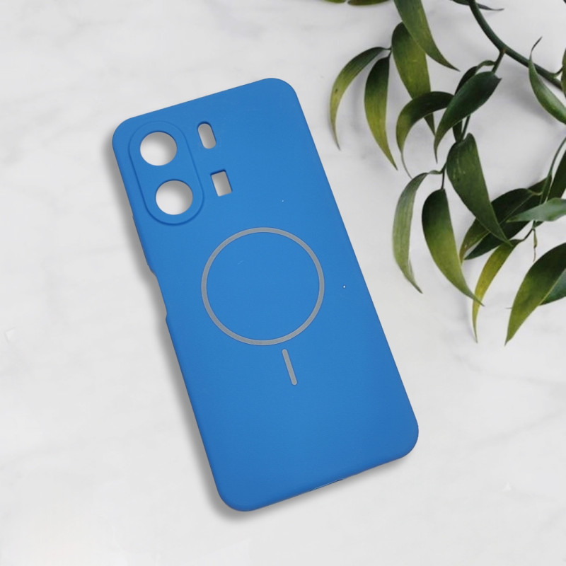 قاب سیلیکونی اورجینال طرح مگ سیف Xiaomi Redmi 13C / Poco C65