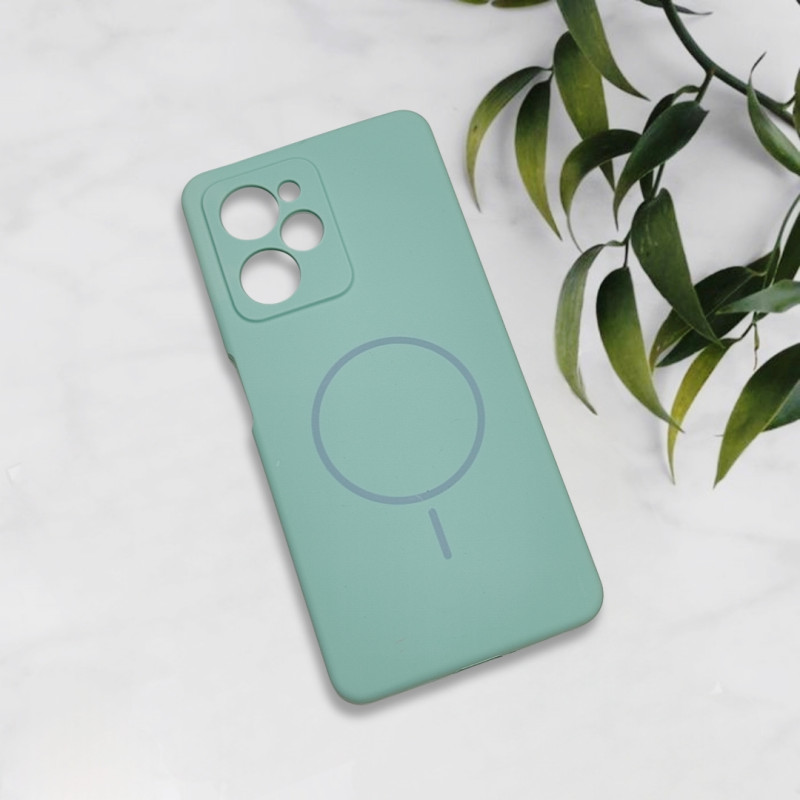 قاب سیلیکونی اورجینال طرح مگ سیف Xiaomi Poco X5 Pro