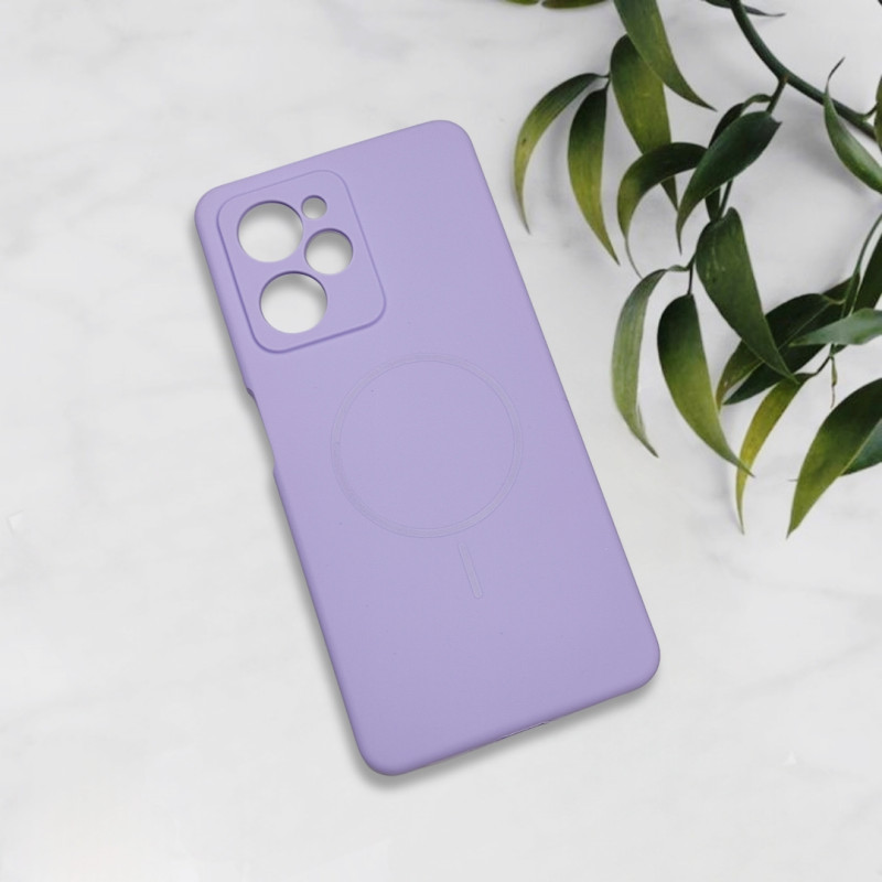 قاب سیلیکونی اورجینال طرح مگ سیف Xiaomi Poco X5 Pro