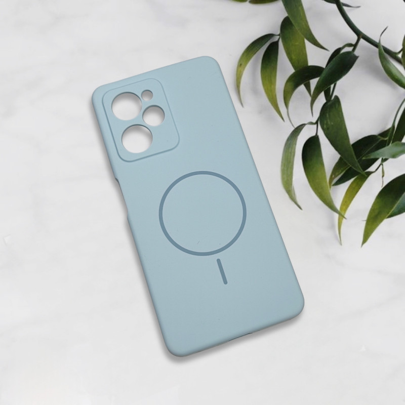 قاب سیلیکونی اورجینال طرح مگ سیف Xiaomi Poco X5 Pro