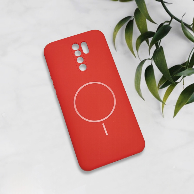 قاب سیلیکونی اورجینال طرح مگ سیف Xiaomi Redmi 9