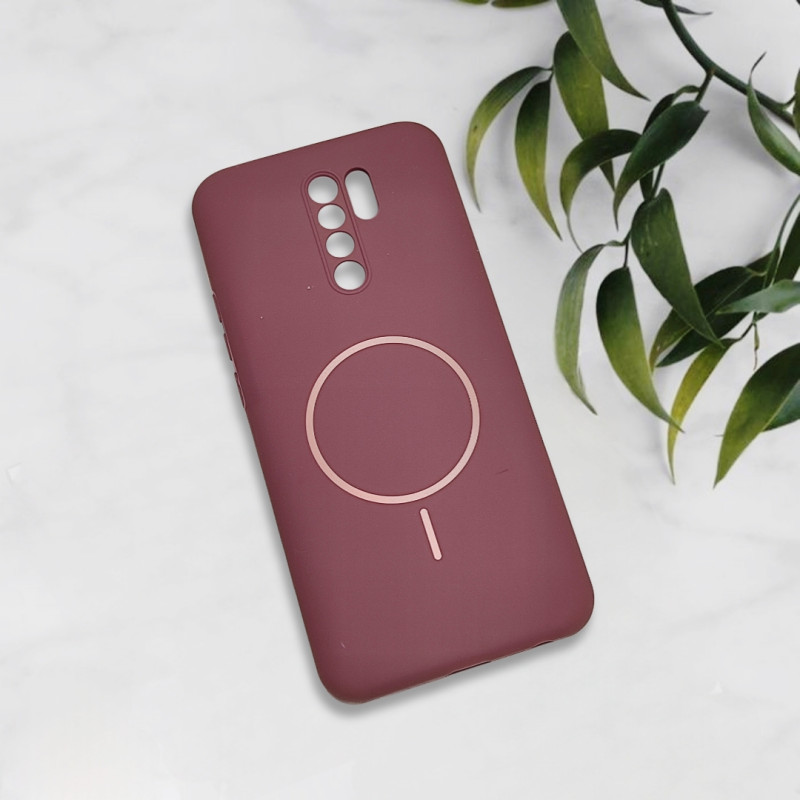 قاب سیلیکونی اورجینال طرح مگ سیف Xiaomi Redmi 9
