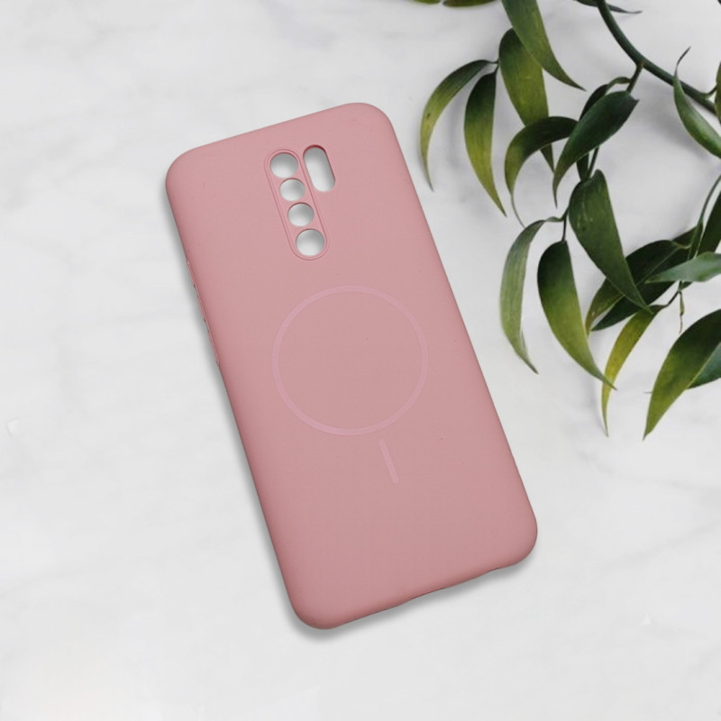قاب سیلیکونی اورجینال طرح مگ سیف Xiaomi Redmi 9