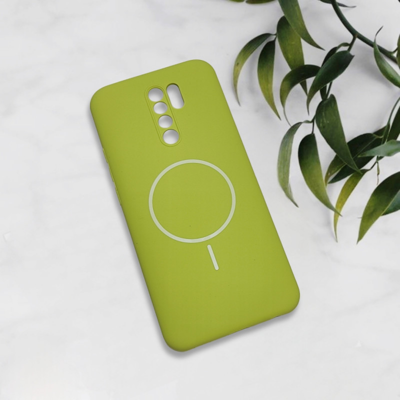 قاب سیلیکونی اورجینال طرح مگ سیف Xiaomi Redmi 9