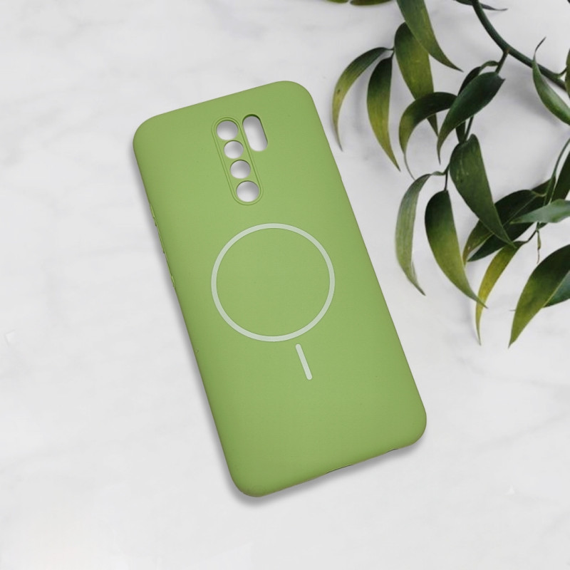 قاب سیلیکونی اورجینال طرح مگ سیف Xiaomi Redmi 9