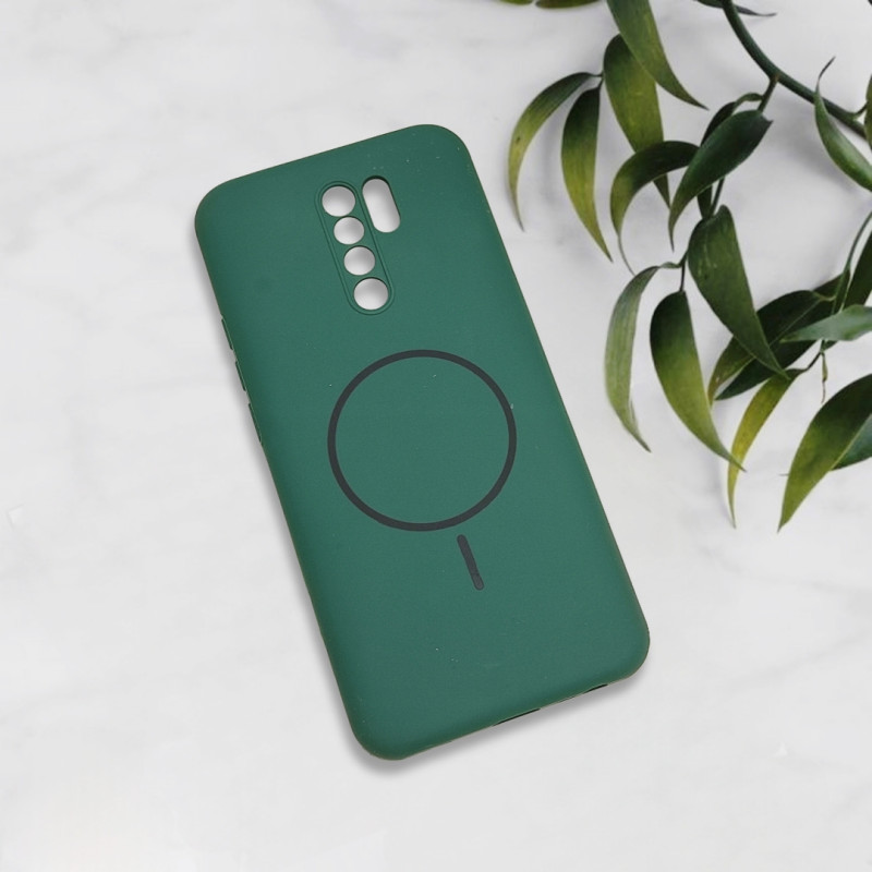 قاب سیلیکونی اورجینال طرح مگ سیف Xiaomi Redmi 9