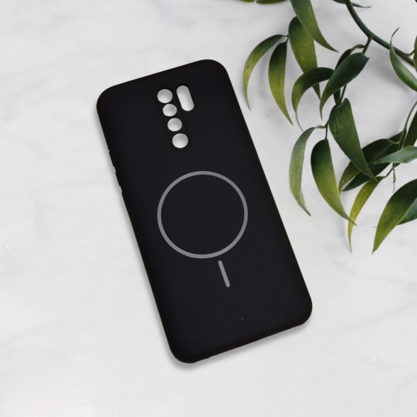 قاب سیلیکونی اورجینال طرح مگ سیف Xiaomi Redmi 9