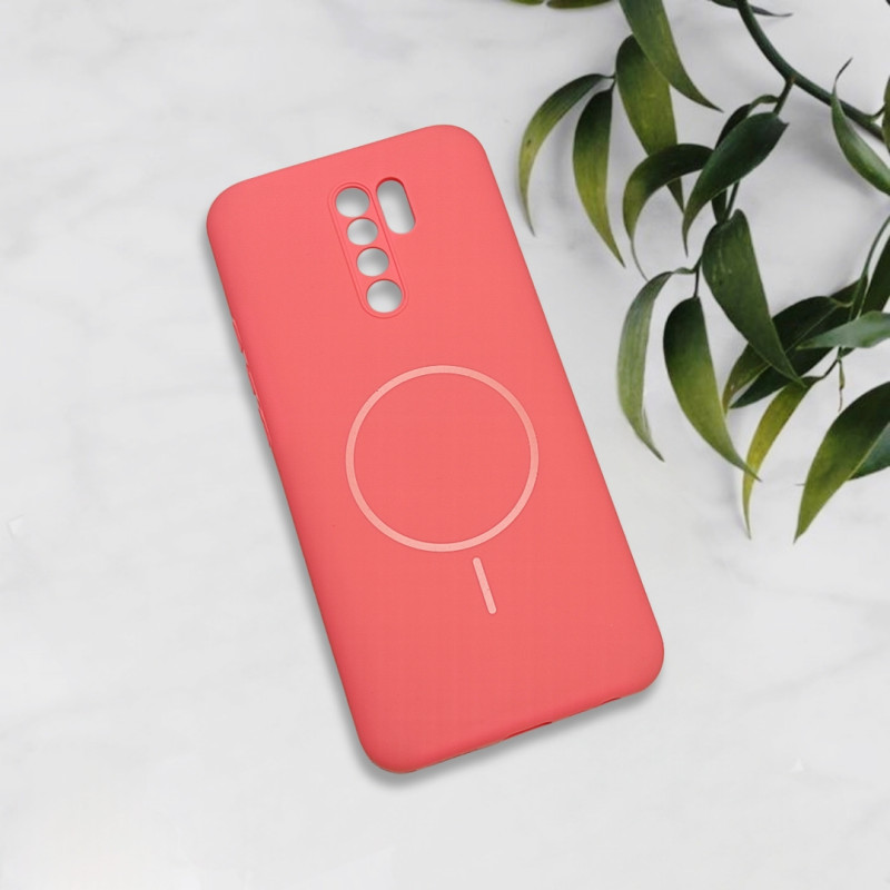 قاب سیلیکونی اورجینال طرح مگ سیف Xiaomi Redmi 9
