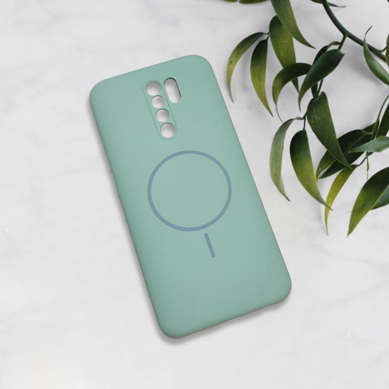قاب سیلیکونی اورجینال طرح مگ سیف Xiaomi Redmi 9