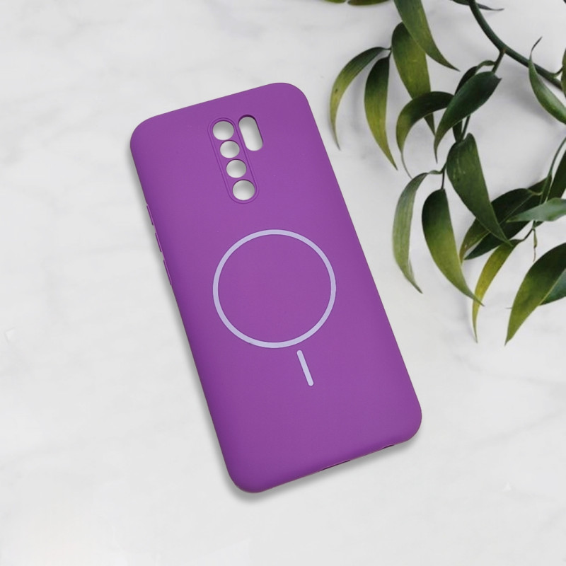 قاب سیلیکونی اورجینال طرح مگ سیف Xiaomi Redmi 9