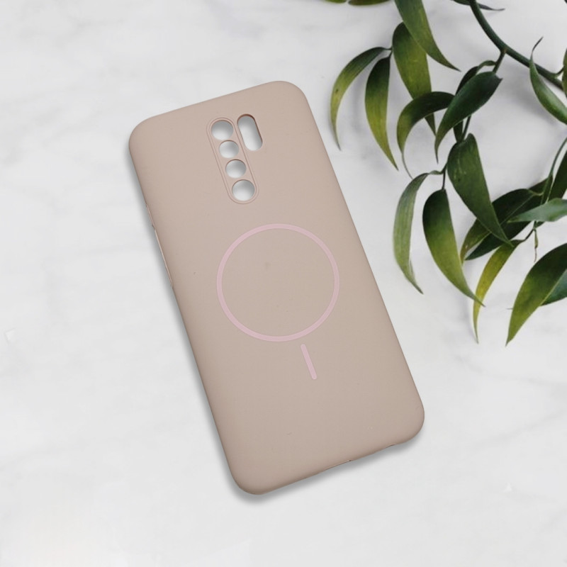 قاب سیلیکونی اورجینال طرح مگ سیف Xiaomi Redmi 9