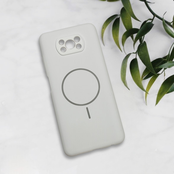 قاب سیلیکونی اورجینال طرح مگ سیف Xiaomi Poco X3 / X3 NFC / X3 Pro