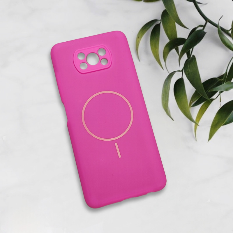 قاب سیلیکونی اورجینال طرح مگ سیف Xiaomi Poco X3 / X3 NFC / X3 Pro