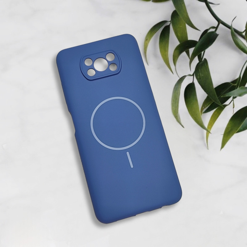 قاب سیلیکونی اورجینال طرح مگ سیف Xiaomi Poco X3 / X3 NFC / X3 Pro