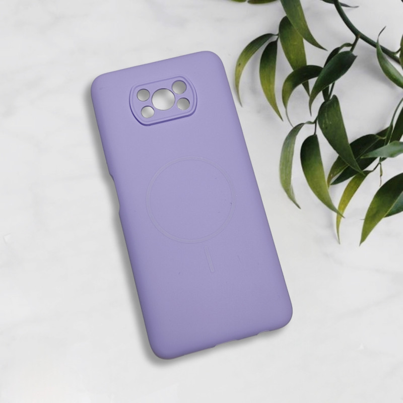 قاب سیلیکونی اورجینال طرح مگ سیف Xiaomi Poco X3 / X3 NFC / X3 Pro
