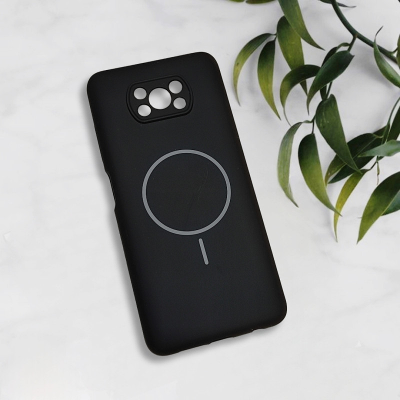 قاب سیلیکونی اورجینال طرح مگ سیف Xiaomi Poco X3 / X3 NFC / X3 Pro