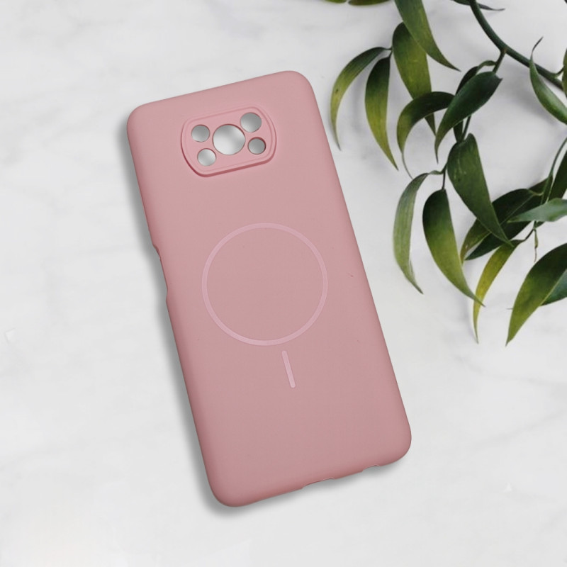 قاب سیلیکونی اورجینال طرح مگ سیف Xiaomi Poco X3 / X3 NFC / X3 Pro