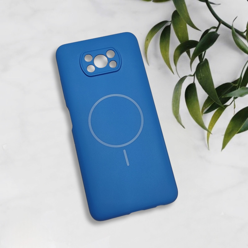 قاب سیلیکونی اورجینال طرح مگ سیف Xiaomi Poco X3 / X3 NFC / X3 Pro