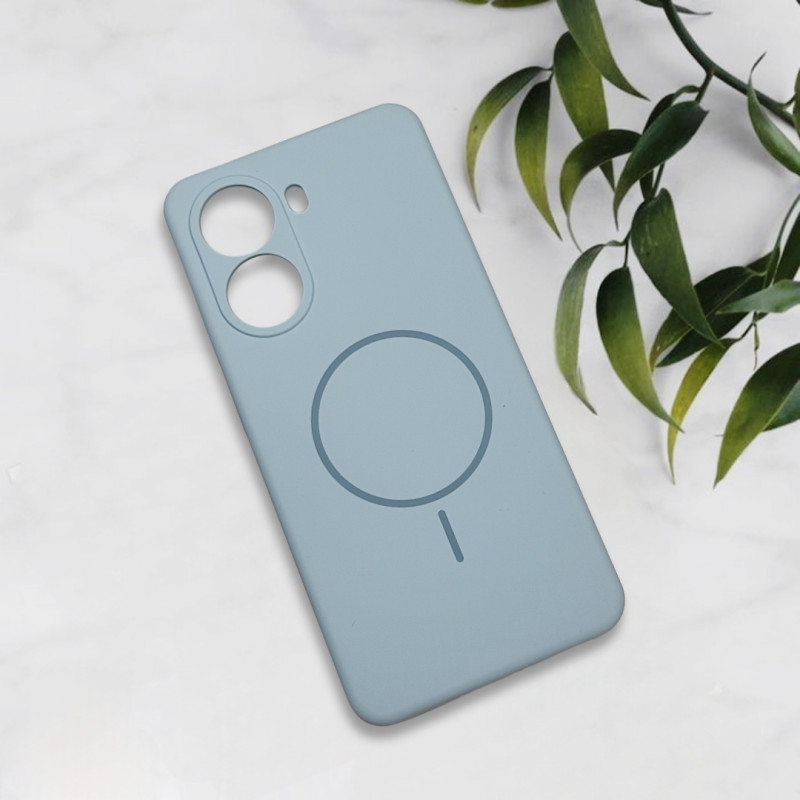 قاب سیلیکونی اورجینال طرح مگ سیف Xiaomi Poco X7 Pro