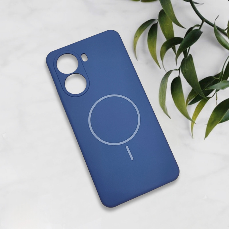 قاب سیلیکونی اورجینال طرح مگ سیف Xiaomi Poco X7 Pro