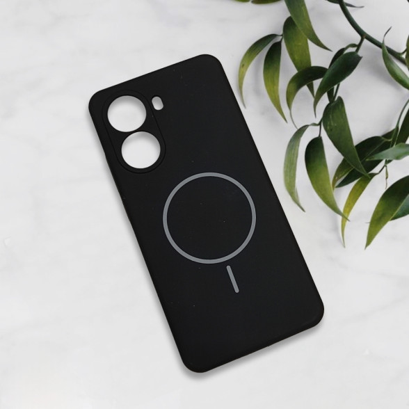 قاب سیلیکونی اورجینال طرح مگ سیف Xiaomi Poco X7 Pro