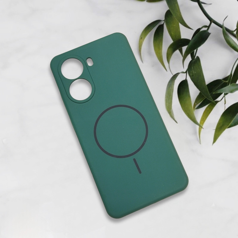 قاب سیلیکونی اورجینال طرح مگ سیف Xiaomi Poco X7 Pro