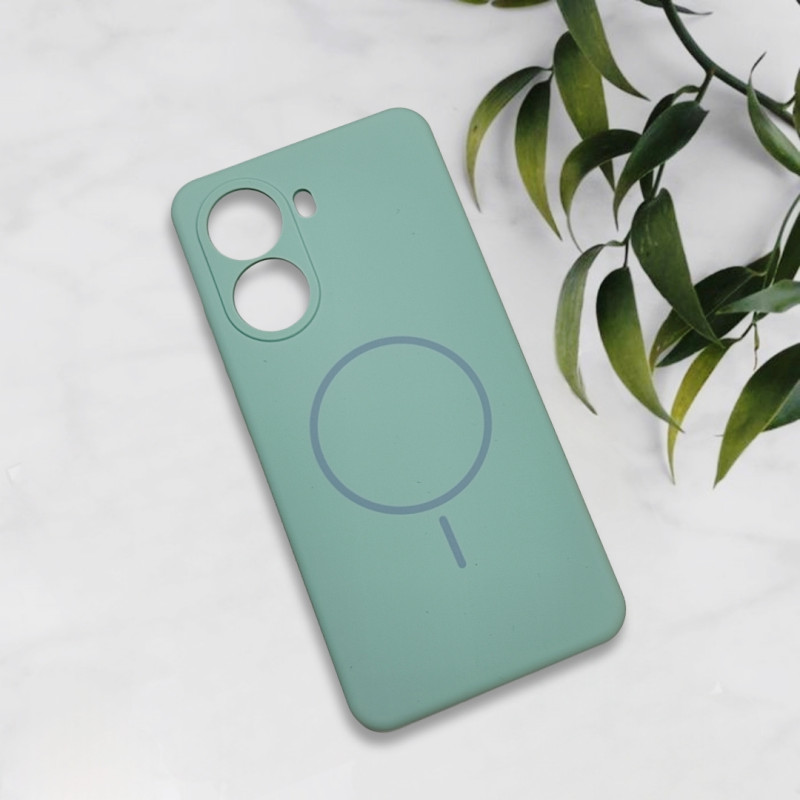 قاب سیلیکونی اورجینال طرح مگ سیف Xiaomi Poco X7 Pro