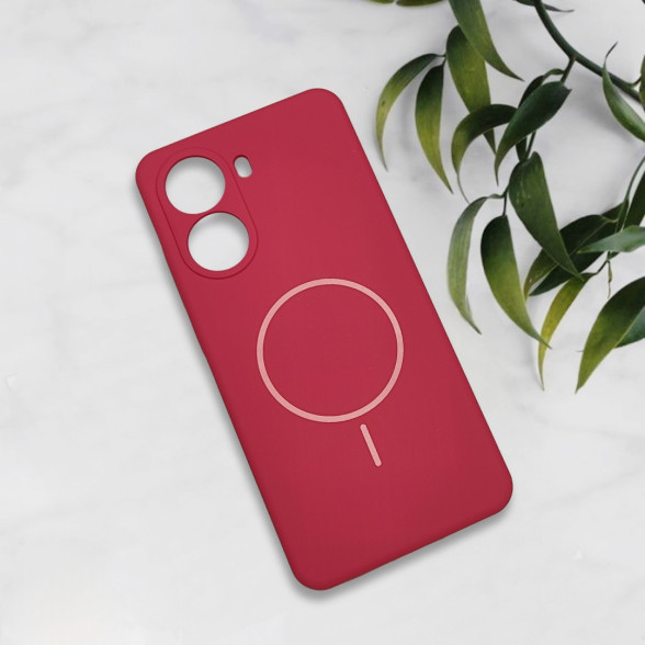 قاب سیلیکونی اورجینال طرح مگ سیف Xiaomi Poco X7 Pro