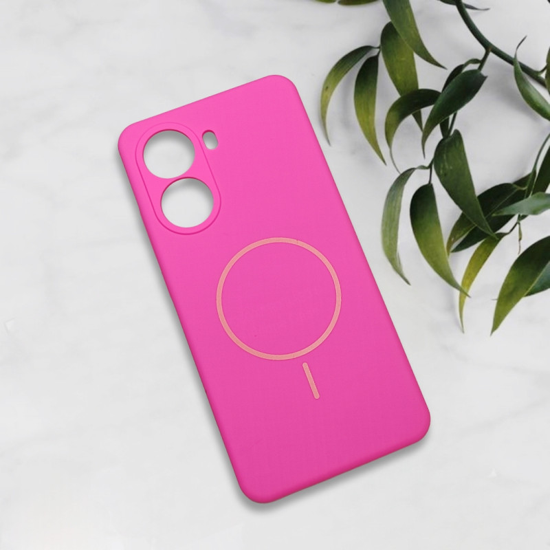 قاب سیلیکونی اورجینال طرح مگ سیف Xiaomi Poco X7 Pro
