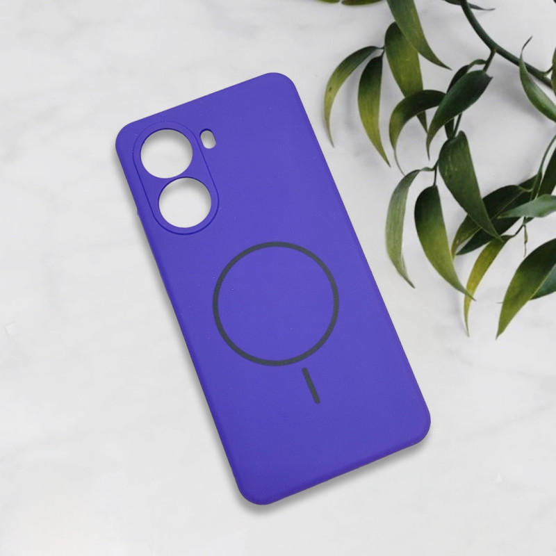 قاب سیلیکونی اورجینال طرح مگ سیف Xiaomi Poco X7 Pro