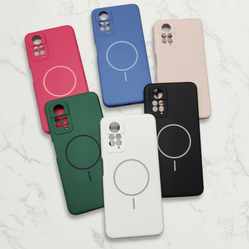 قاب سیلیکونی اورجینال طرح مگ سیف Xiaomi Redmi Note 11 Pro 4G