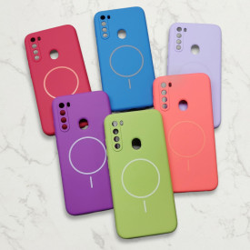 قاب سیلیکونی اورجینال طرح مگ سیف Xiaomi Redmi Note 8