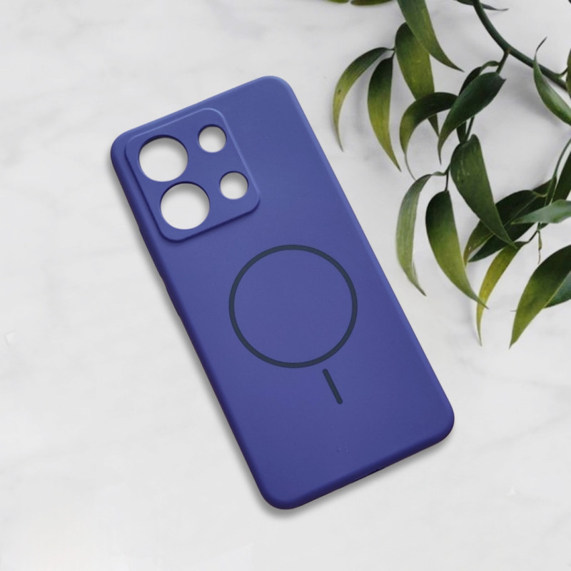 قاب سیلیکونی اورجینال طرح مگ سیف Xiaomi Redmi Note 13 4G