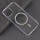 قاب شفاف اکلیلی طرح مگ سیف Iphone 16