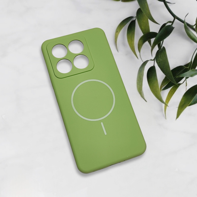قاب سیلیکونی اورجینال طرح مگ سیف Xiaomi 14T