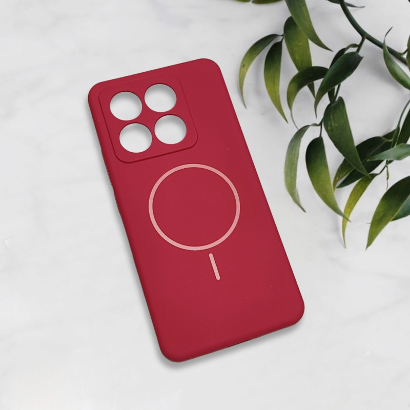 قاب سیلیکونی اورجینال طرح مگ سیف Xiaomi 14T