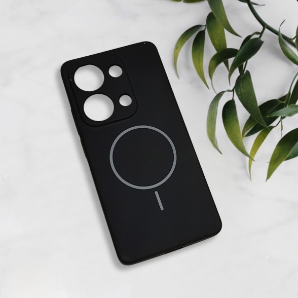 قاب سیلیکونی اورجینال طرح مگ سیف Xiaomi Redmi Note 13 Pro 4G