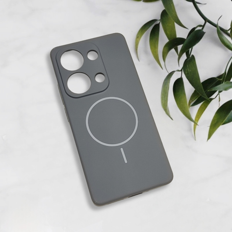 قاب سیلیکونی اورجینال طرح مگ سیف Xiaomi Redmi Note 13 Pro 4G
