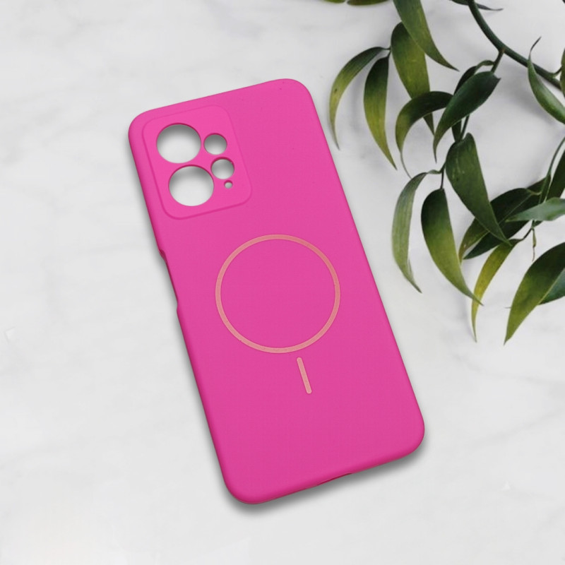 قاب سیلیکونی اورجینال طرح مگ سیف Xiaomi Redmi Note 12 4G