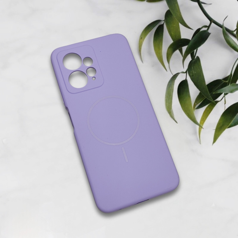 قاب سیلیکونی اورجینال طرح مگ سیف Xiaomi Redmi Note 12 4G