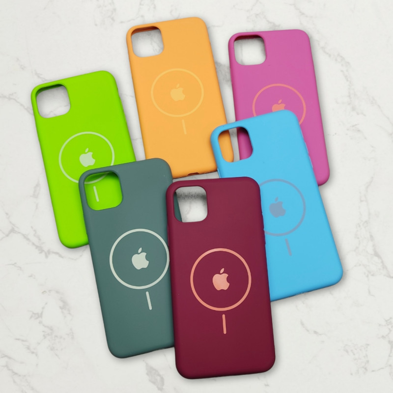 قاب سیلیکونی اورجینال طرح مگ سیف iPhone 11 Pro Max