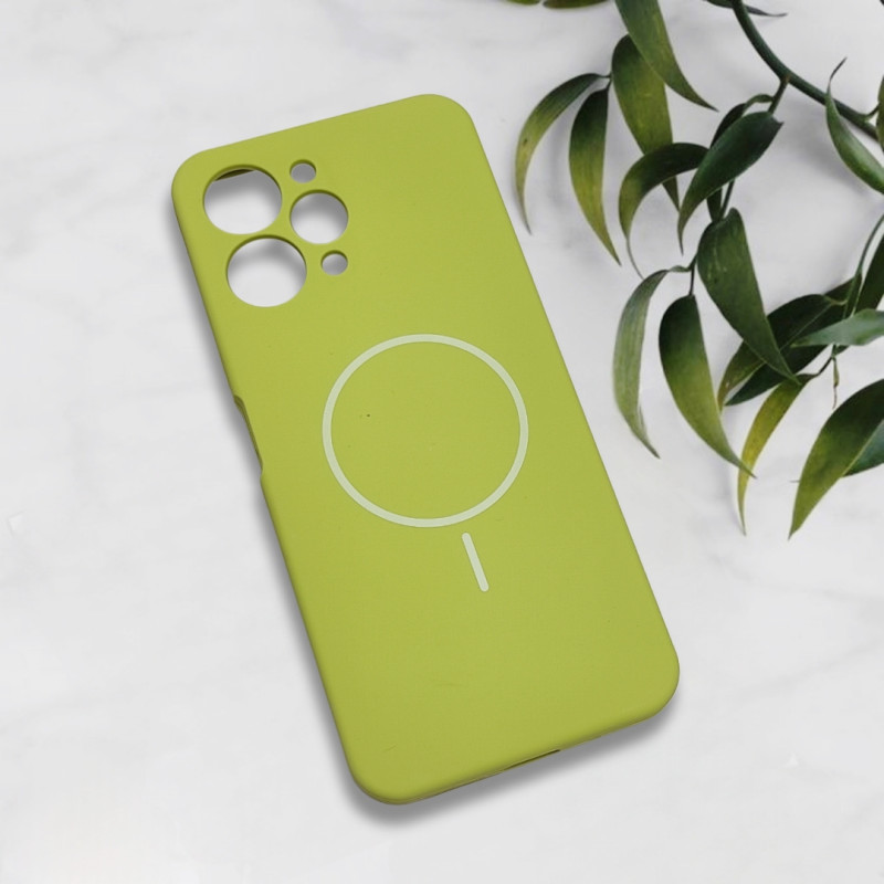 قاب سیلیکونی اورجینال طرح مگ سیف Xiaomi Redmi 12