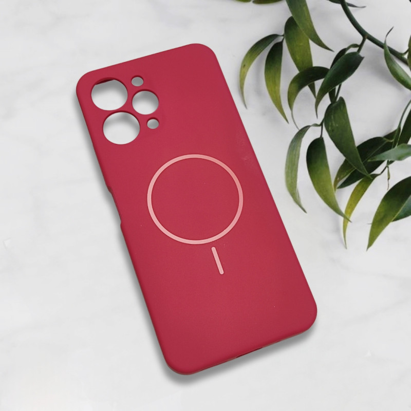 قاب سیلیکونی اورجینال طرح مگ سیف Xiaomi Redmi 12