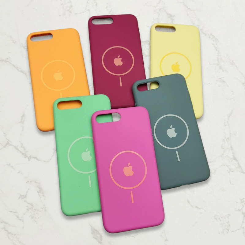 قاب سیلیکونی اورجینال طرح مگ سیف iPhone 7 Plus / 8 Plus