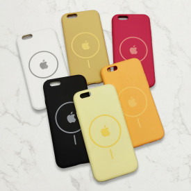 قاب سیلیکونی اورجینال طرح مگ سیف iPhone 6 / 6s