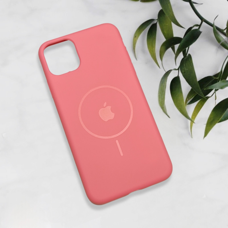 قاب سیلیکونی اورجینال طرح مگ سیف iPhone 11 Pro Max