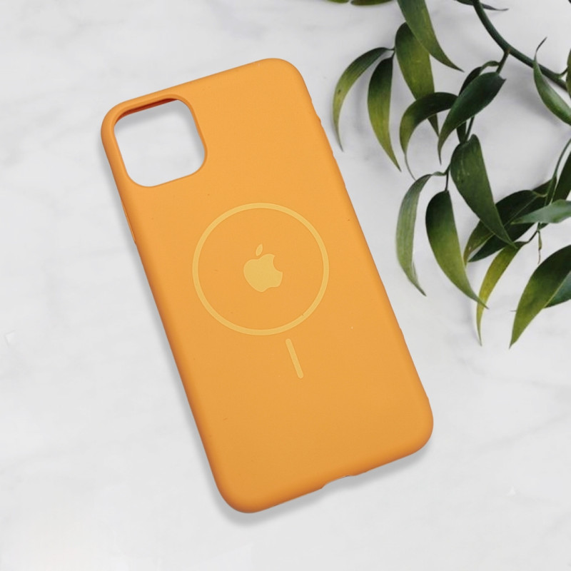 قاب سیلیکونی اورجینال طرح مگ سیف iPhone 11 Pro Max